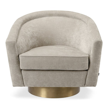 Catene Swivel Chair - Clarck Sand Eichholtz 1