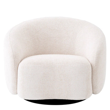Amore Swivel Chair - Off White Eichholtz 1