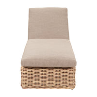 Olivia's Outdoor Sicily Natural Antique Sunlounger