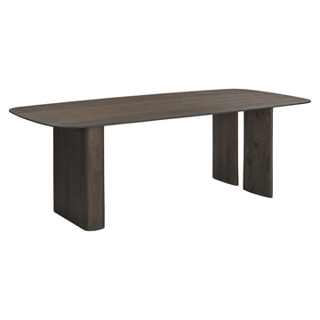 Castello Rectangular Dining Table 230cm - Smoked Charcoal