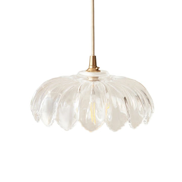 Camellia 1 Pendant Light - Clear