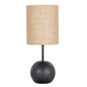 Cannon Hessian Shade Table Lamp