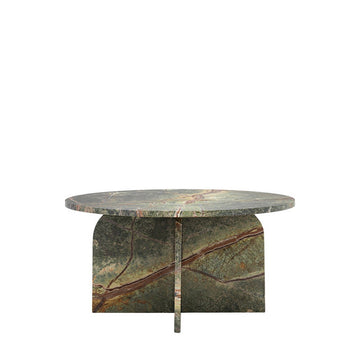 Aluna Marble Round Coffee Table - Ember GalleryDirect 1