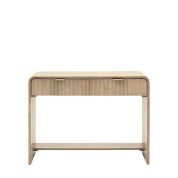 Catala 2 Drawer Console Table - Grey GalleryDirect 1