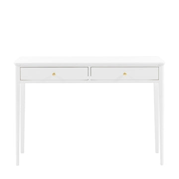 Acton 2 Drawer Console - White