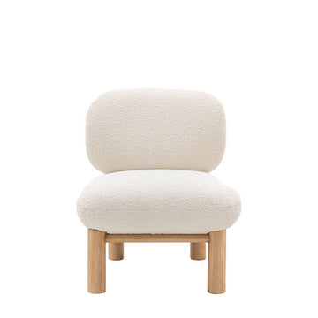 Kube Chair - Vanilla White GalleryDirect 1