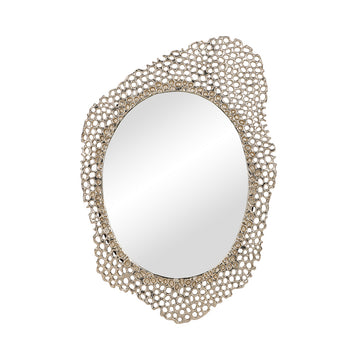 Miel Cast Aluminium Mirror