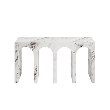 Archibald Calacatta Console Table LPD Home 1
