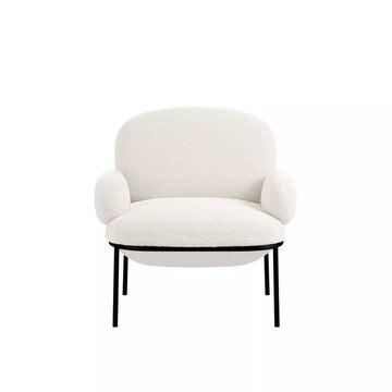 Aspen Sherpa Accent Chair - Ivory