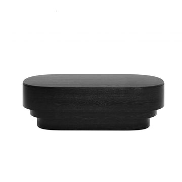 Komo Oval Coffee Table - Black LPD Home 1