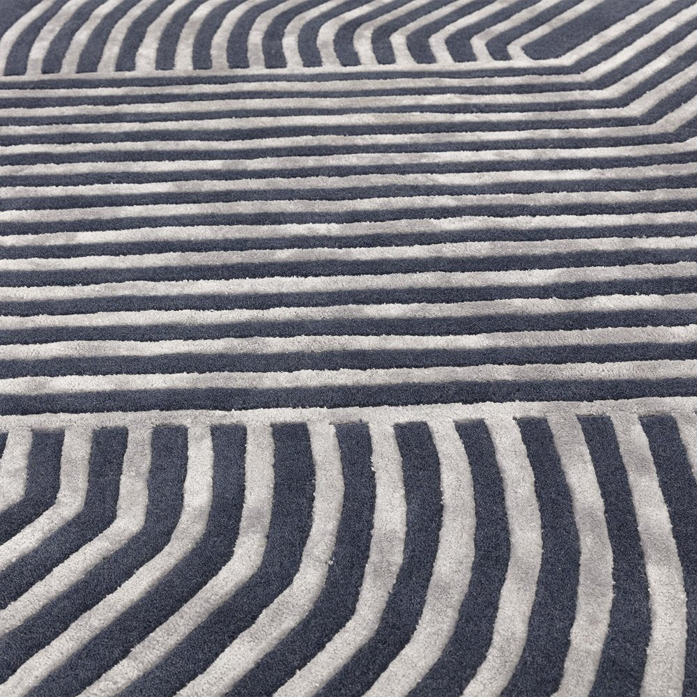 Asiatic Carpets Matrix Rug Solstice Navy