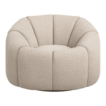 Sia Swivel Chair - Buff LPD Home 1