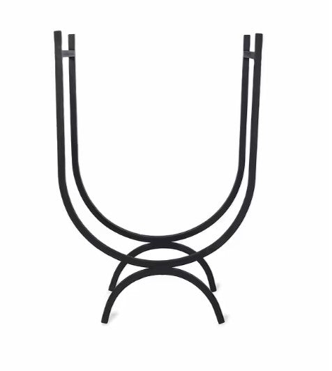 Large Log Holder Wrought Iron Olivia's