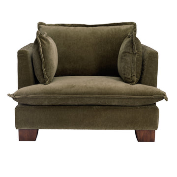 Sutton Armchair - Olive