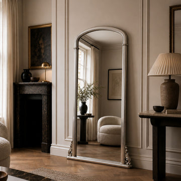 Grace Full Length Mirror 170x89cm - Silver