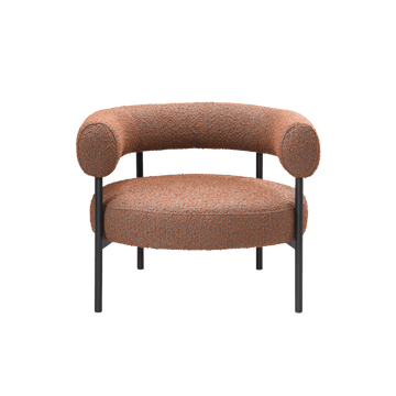 Eclipse Occasional Chair (Crib 5) - Burnt Orange