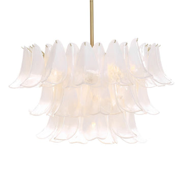 White Lotus 10 Pendant Light