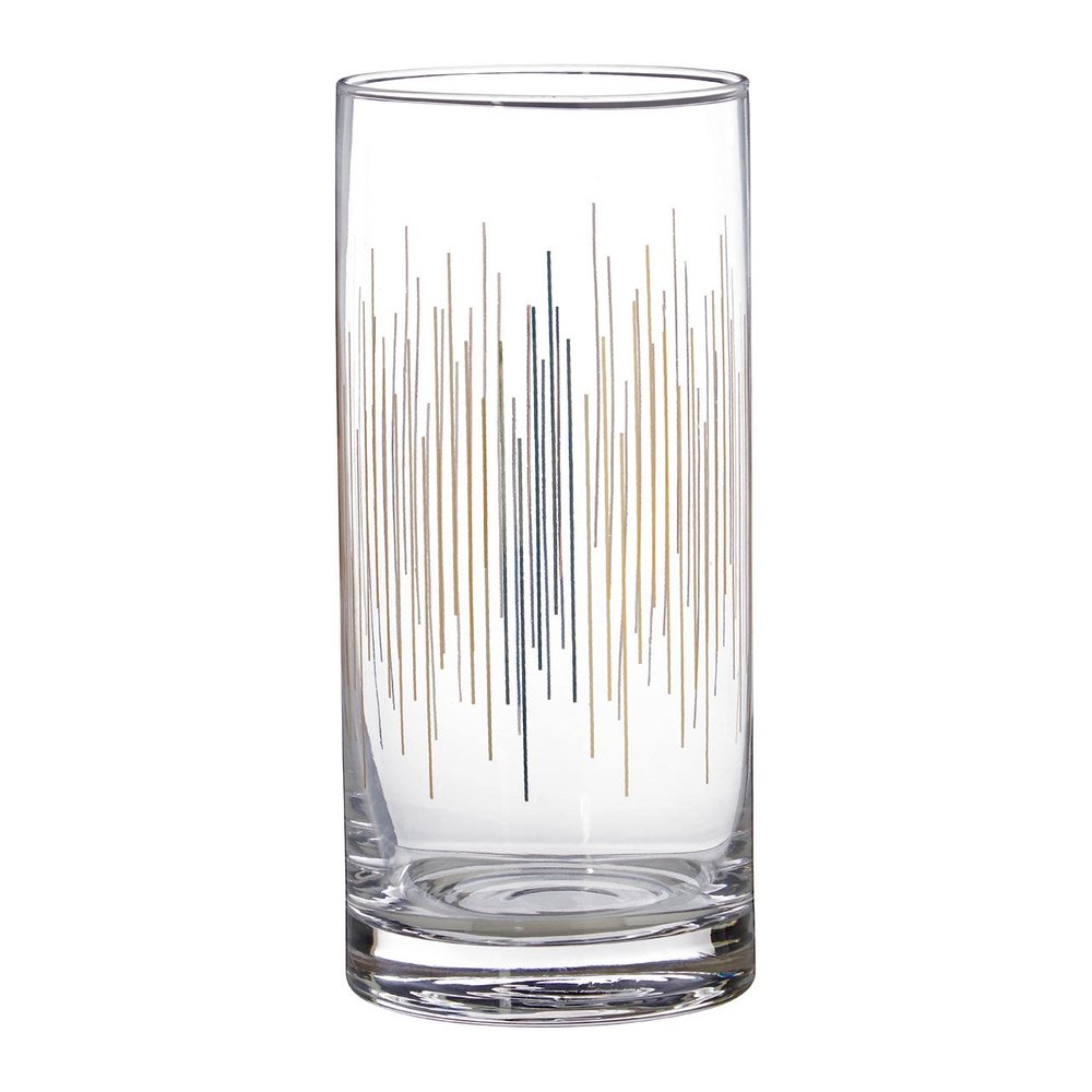 Set of 4 Honeycomb Hiball Glasses