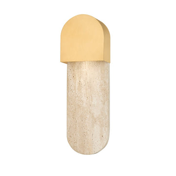 1 Light Wall Sconce - Aged Brass Hudson Valley Lighting 1