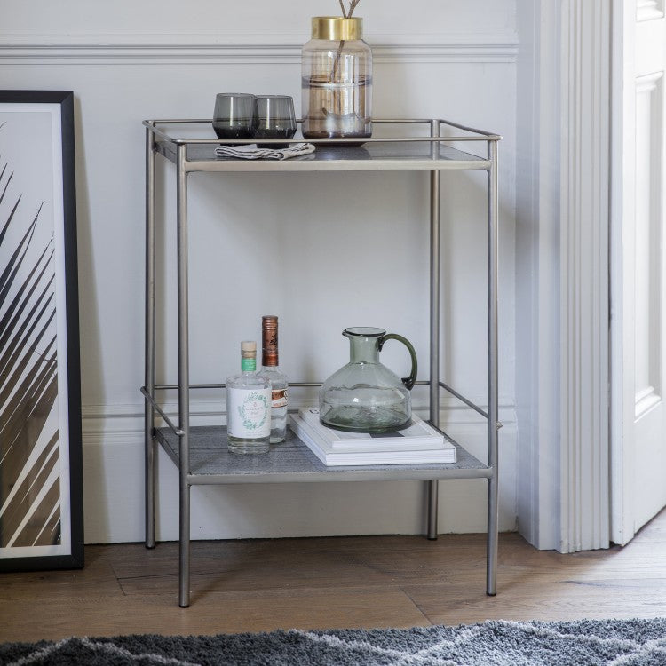 Gallery Direct Borley Silver Side Table | Olivia's.com