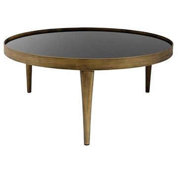 Reese Large Round Coffee Table MindyBrown 1