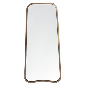Kurva Leaner Mirror - Gold GalleryDirect 1