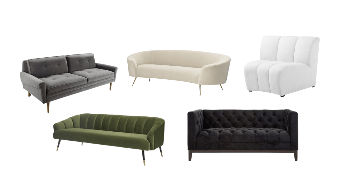 5 Velvet Sofas you Need in your Life