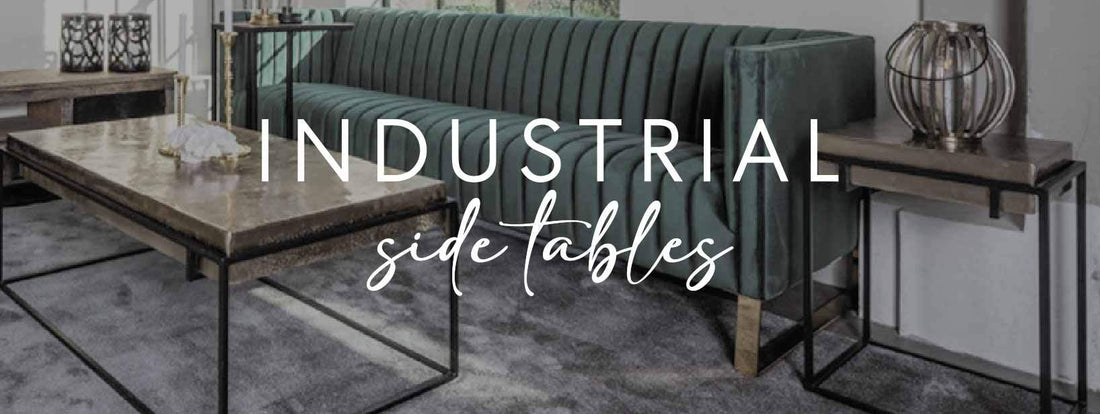 The Top 7 Industrial Side Tables to Think About this Spring