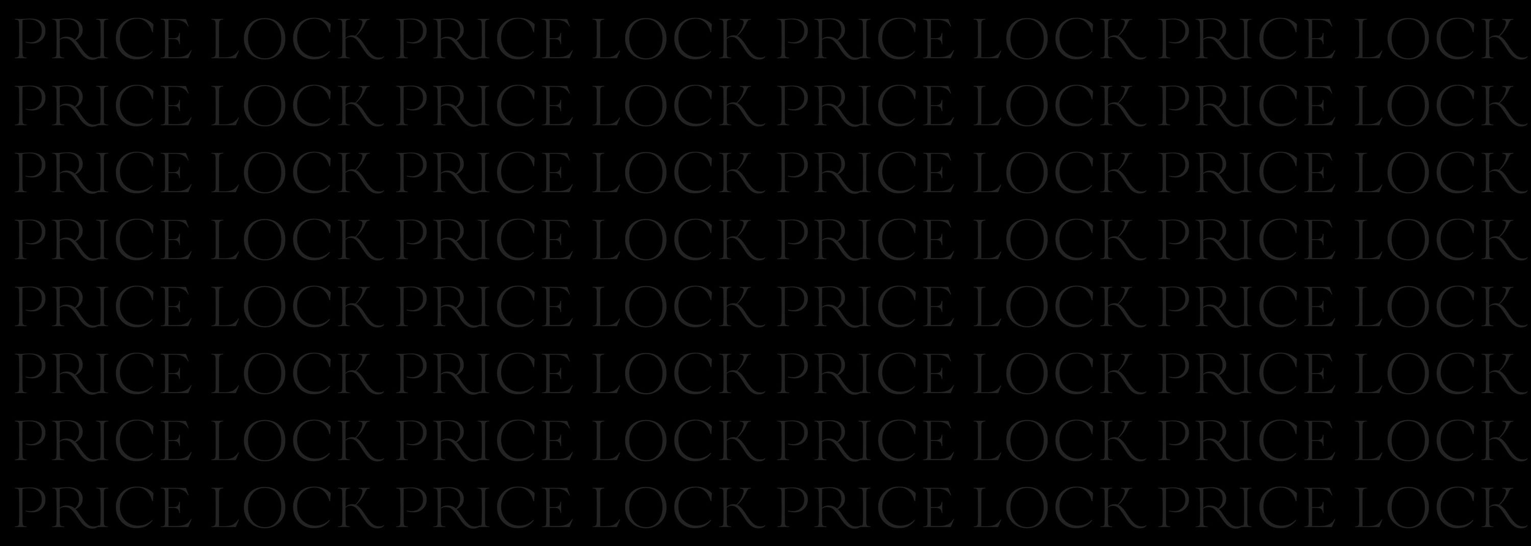 Black Friday Price Lock 2025