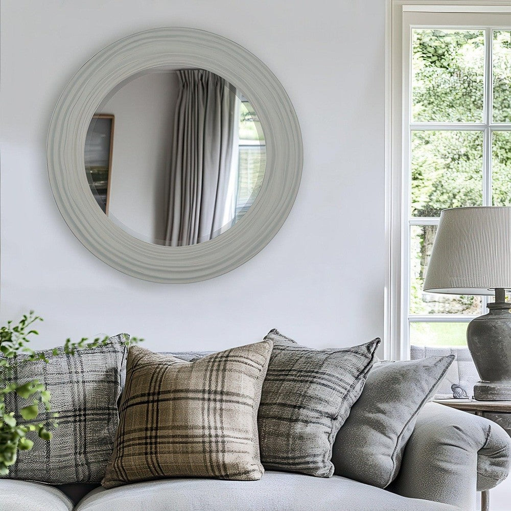 Cumbria Wall Mirror - Light Grey GalleryDirect 2