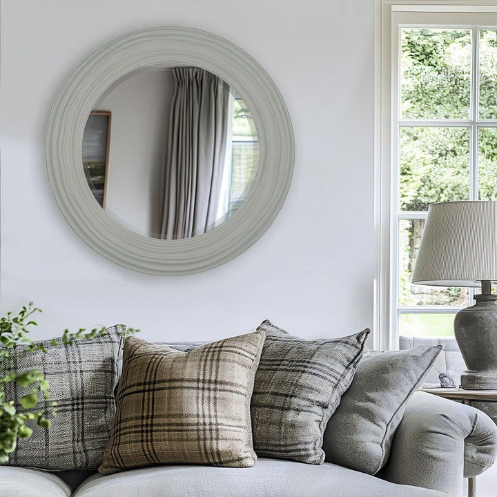 Cumbria Wall Mirror - Light Grey GalleryDirect 2