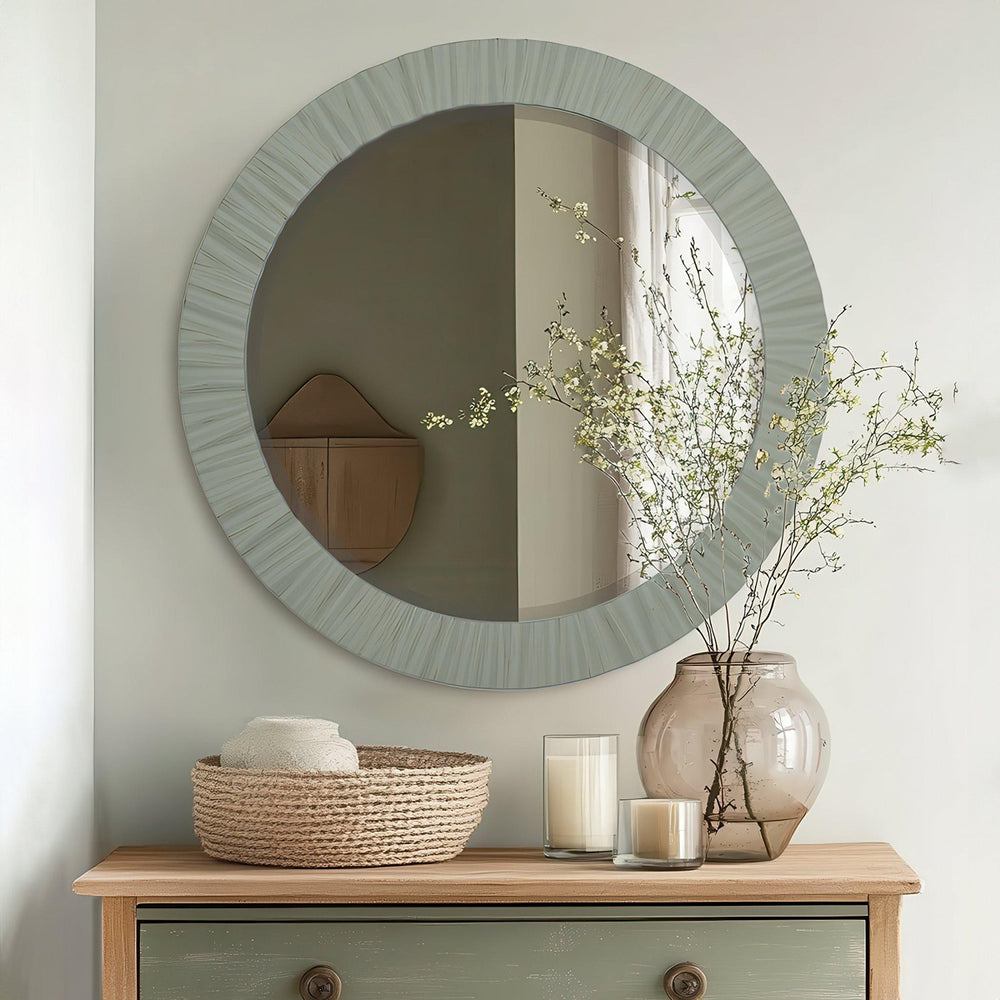 Durham Wall Mirror - Soft Green GalleryDirect 2