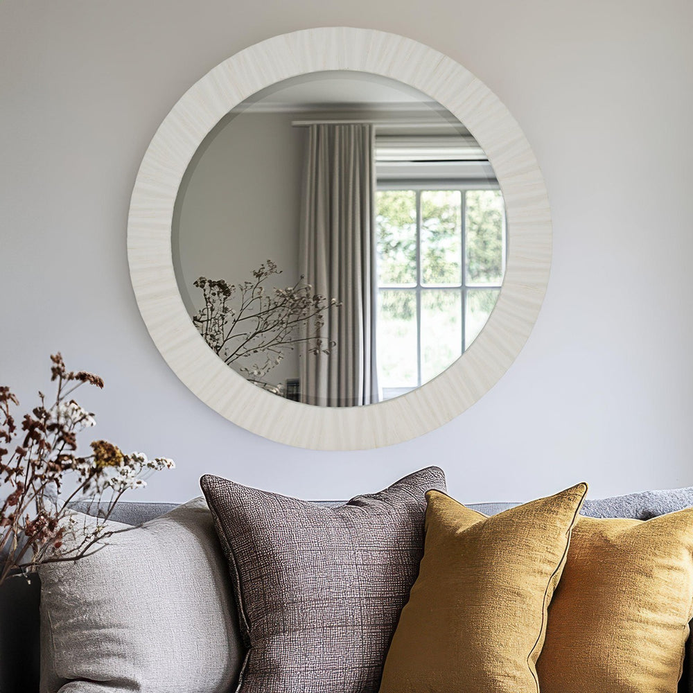 Durham Wall Mirror - Off White GalleryDirect 2