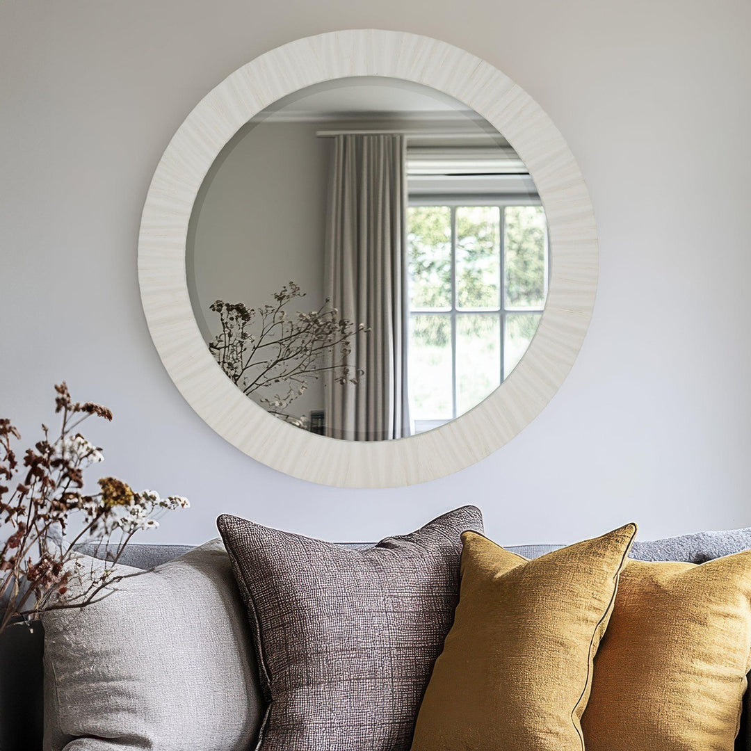 Durham Wall Mirror - Off White GalleryDirect 2
