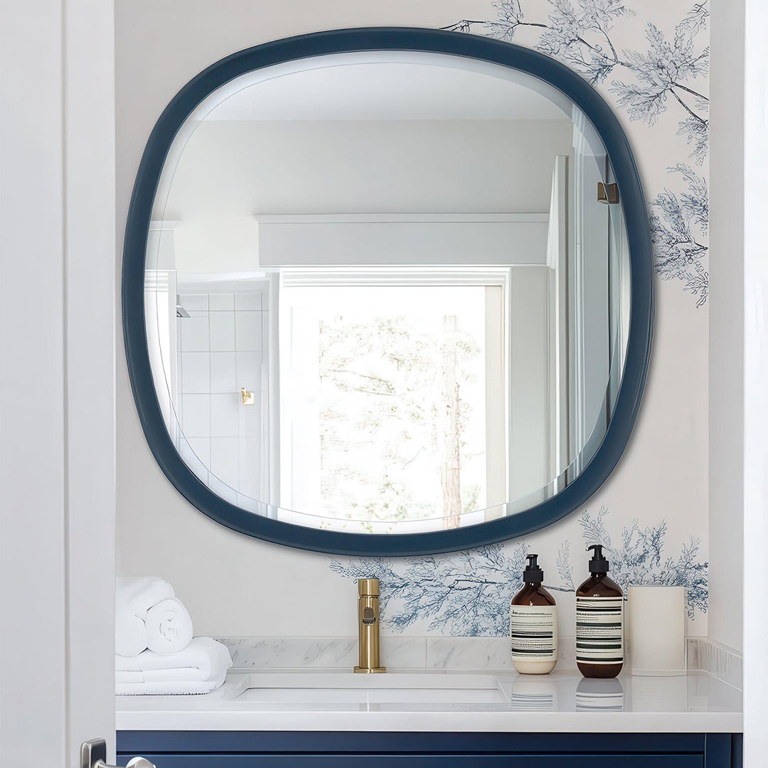 Padstow Wall Mirror - Navy GalleryDirect 2