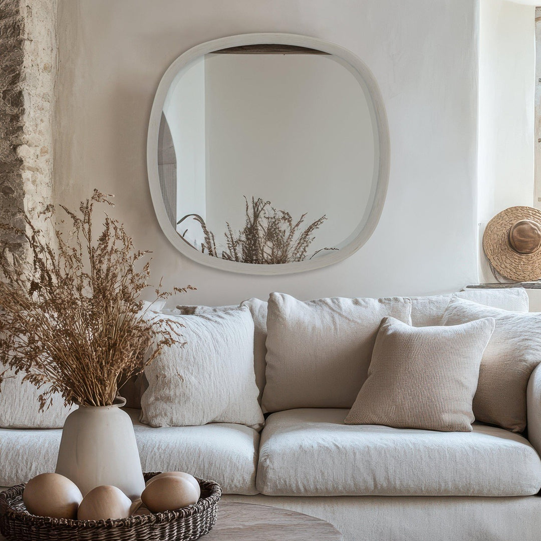 Padstow Wall Mirror - Taupe GalleryDirect 2
