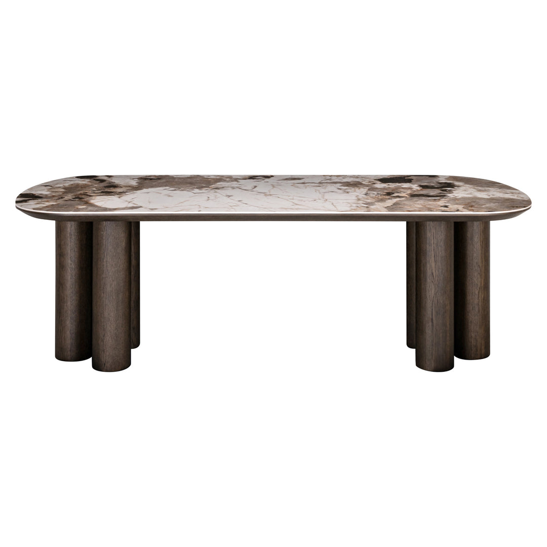 Langford Dining Table 230cm - Brown