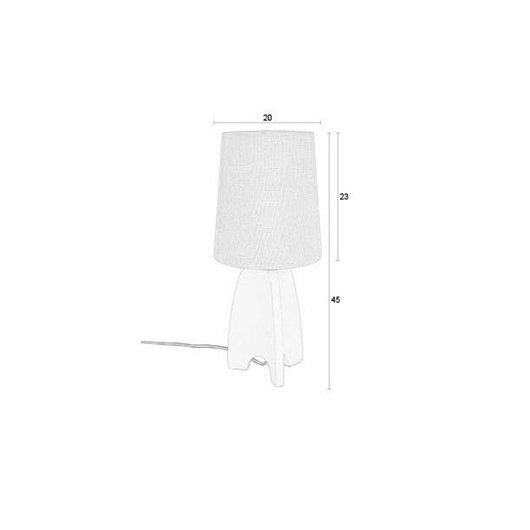 Saba Table Lamp - Cream Zuiver 9