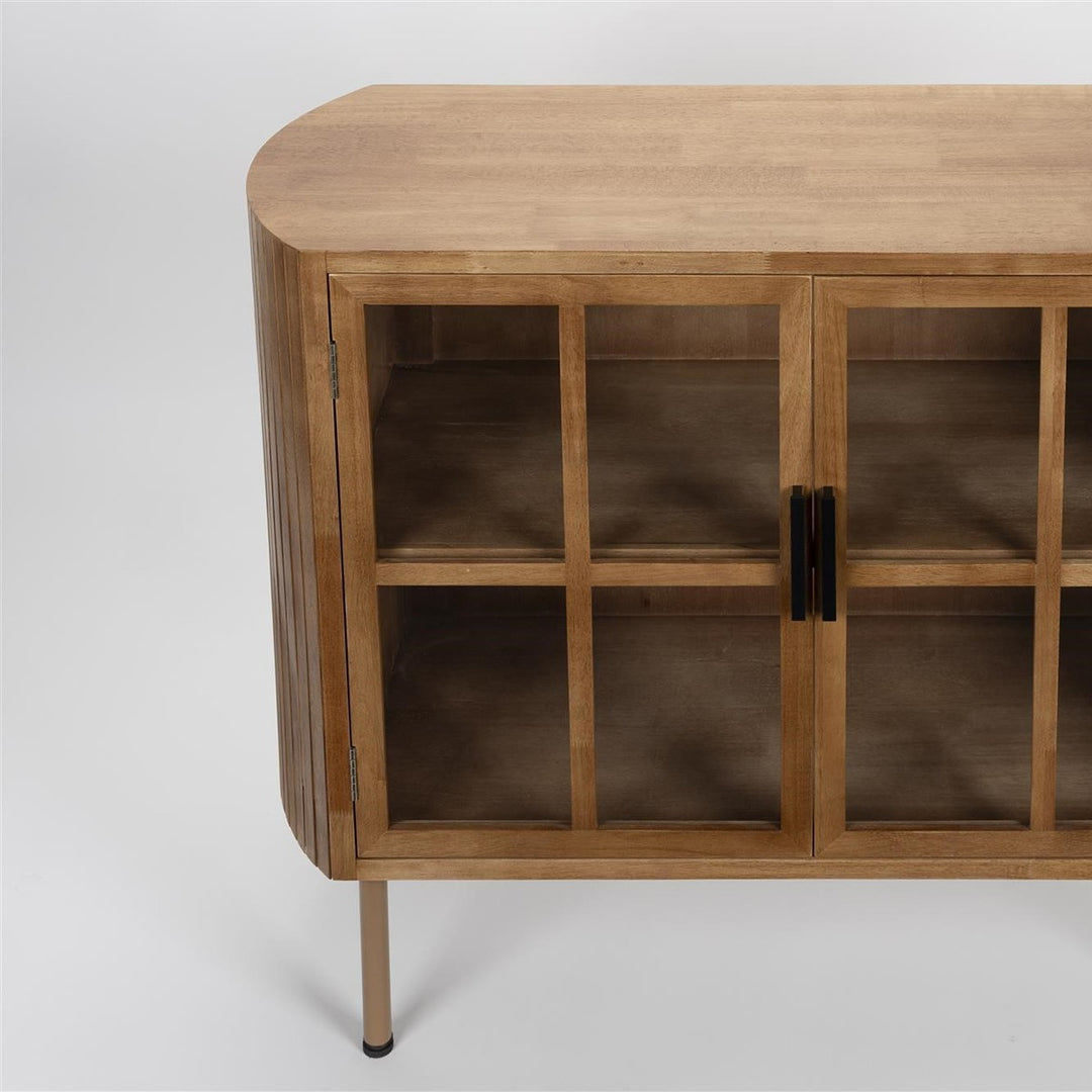 Yaz High Sideboard - Rubber Wood Zuiver 4