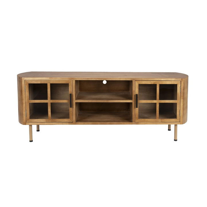 Yaz Low Sideboard - Rubber Wood Zuiver 1