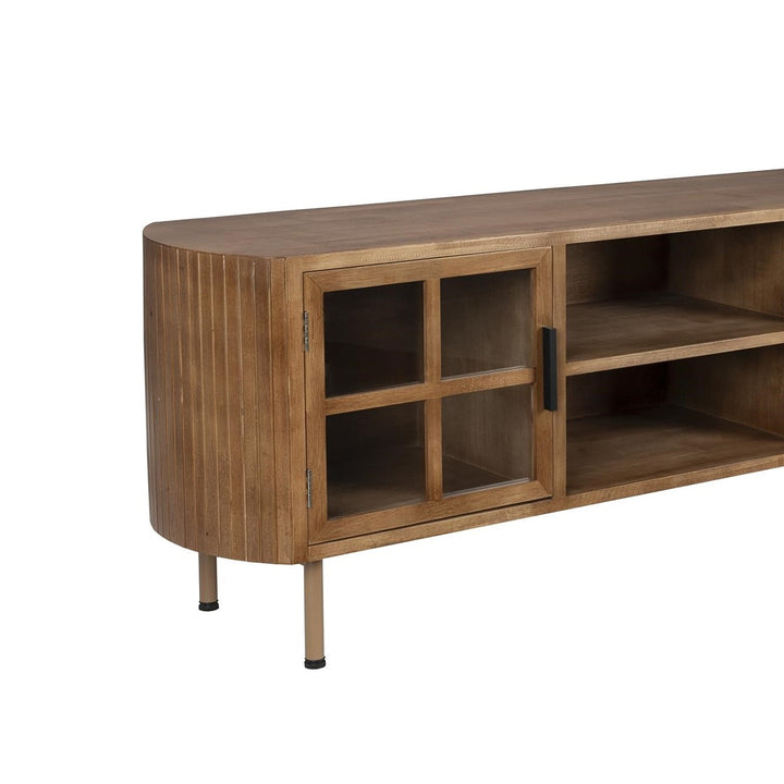 Yaz Low Sideboard - Rubber Wood Zuiver 3