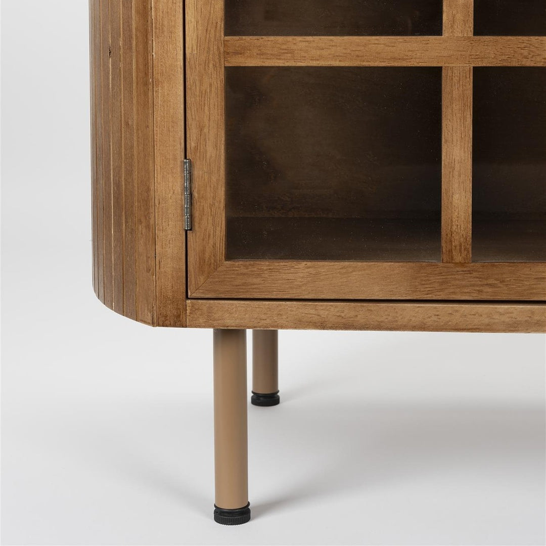 Yaz Low Sideboard - Rubber Wood Zuiver 4