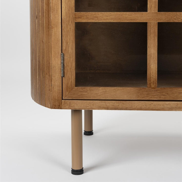 Yaz Low Sideboard - Rubber Wood Zuiver 4