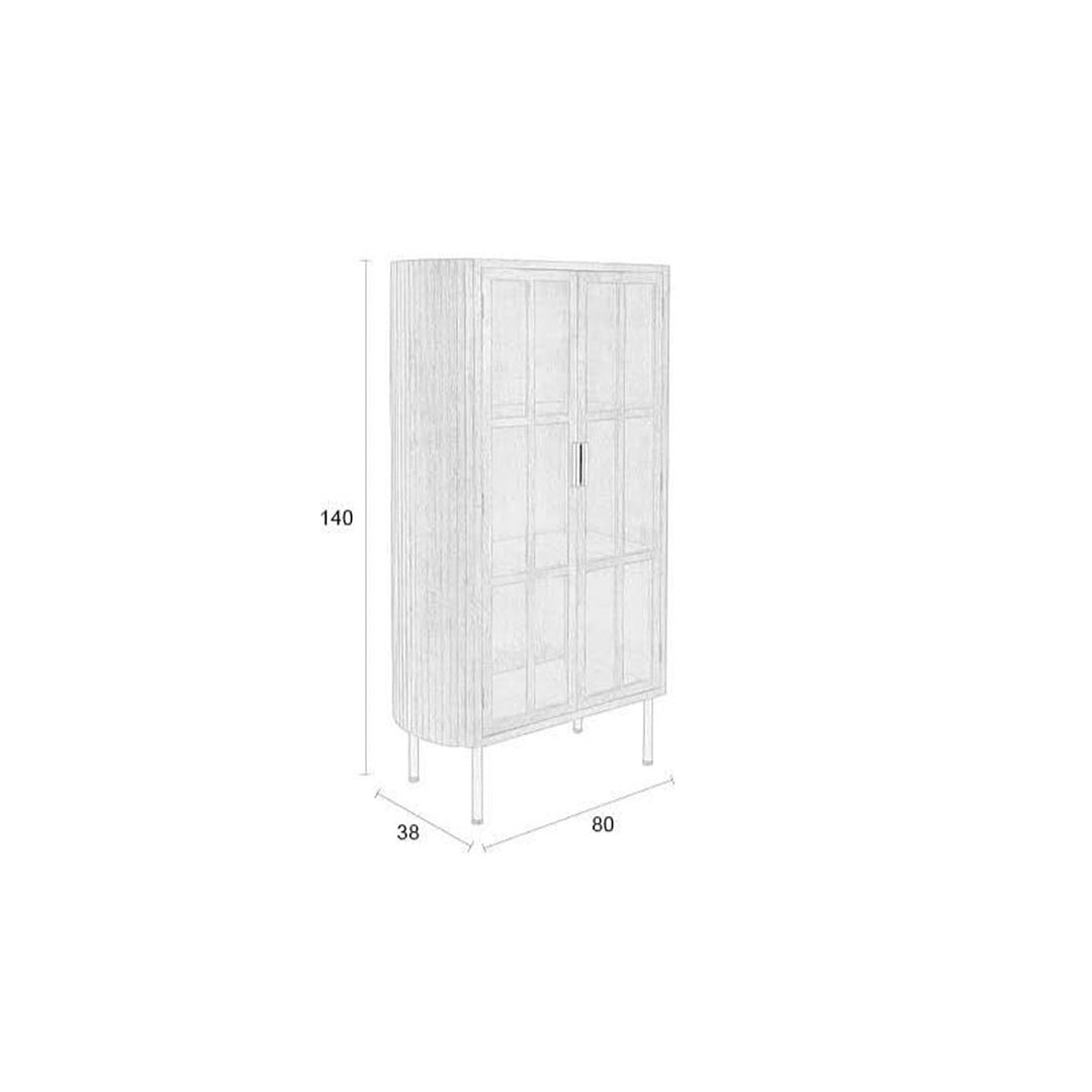 Yaz Cabinet - Rubber Wood Zuiver 7