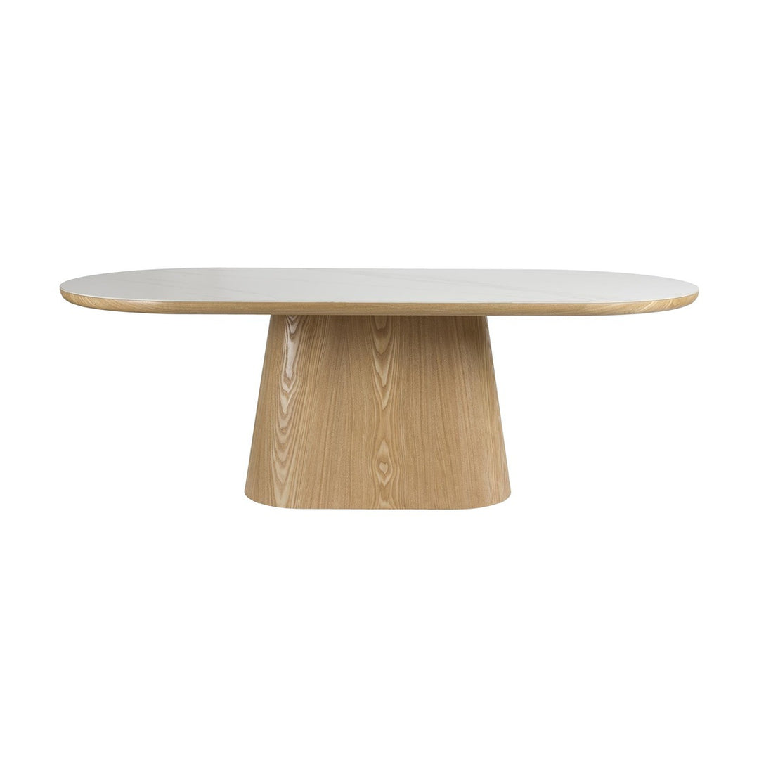 Almira Oval Dining Table - Oak Zuiver 1