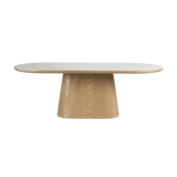 Almira Oval Dining Table - Oak Zuiver 1
