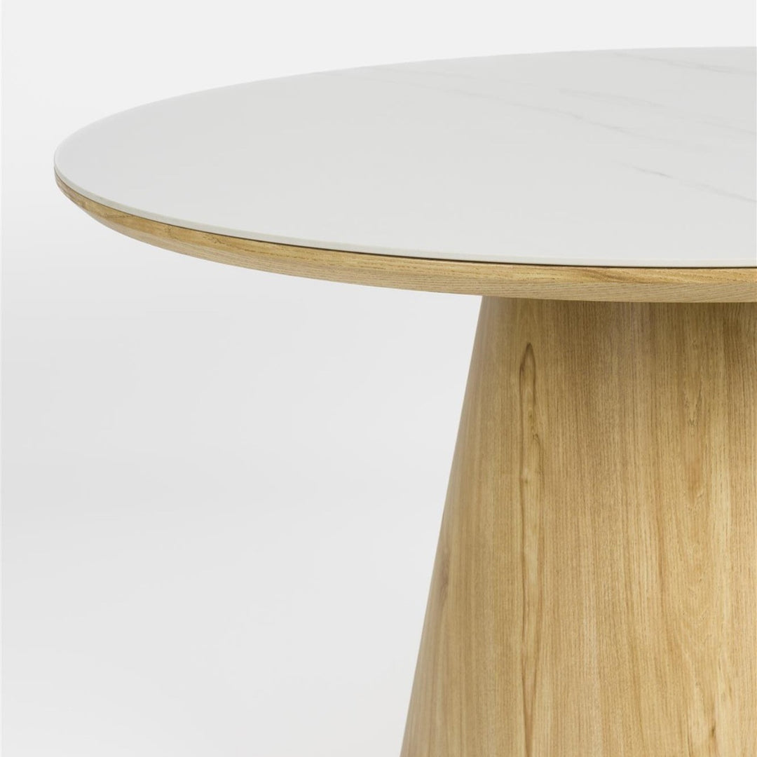 Almira Round Dining Table - Oak Zuiver 5