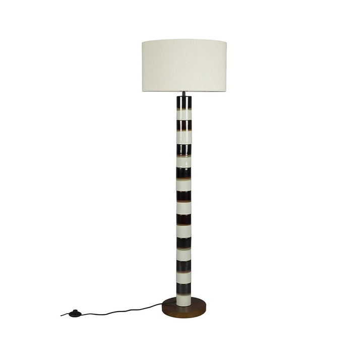 Vertigo Floor Lamp - Black & White Dutchbone 1