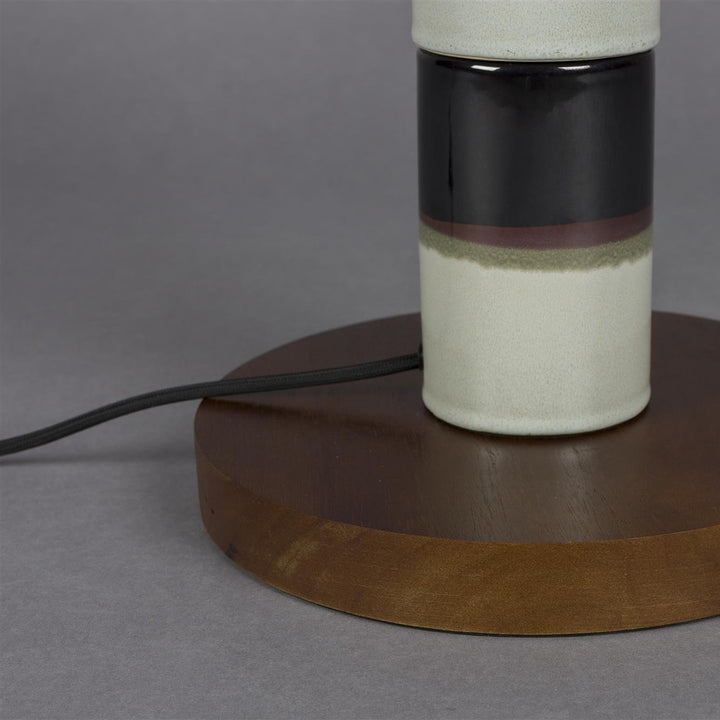 Vertigo Floor Lamp - Black & White Dutchbone 4