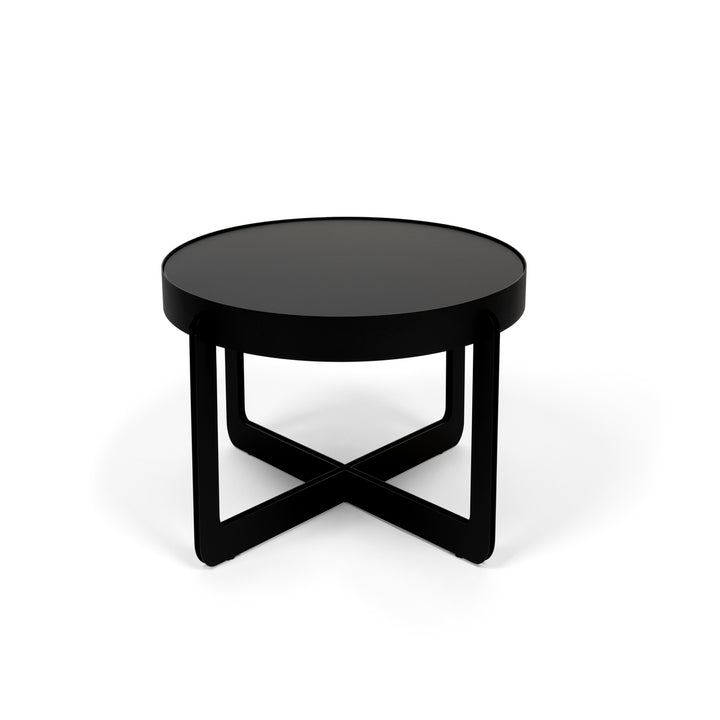Centre Round Coffee Table - Black Zuiver 1